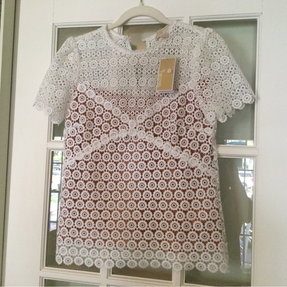Michael Kors Lace top - Picture 2 of 6